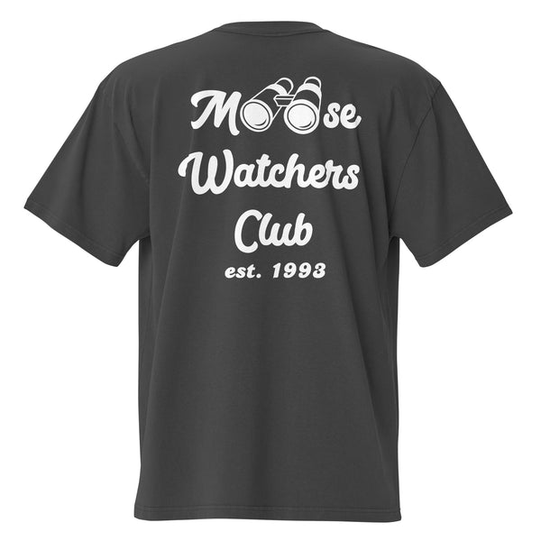 moose watchers club - oversized faded t-shirt
