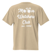 moose watchers club - oversized faded t-shirt