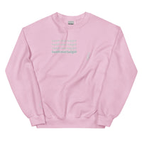 heart over height sweatshirt