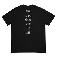 one size does not fit all